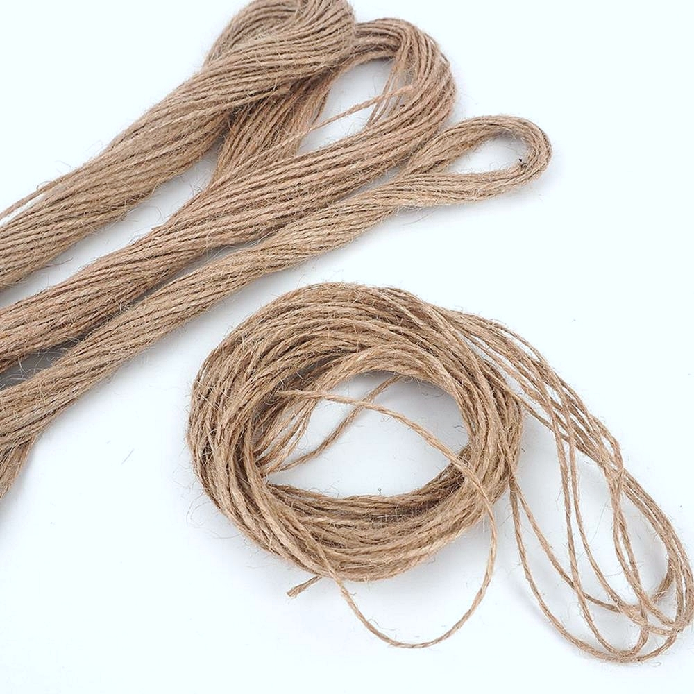 Oce 빈티지 포장 긴 마끈 답례품 선물 리본 트와인 스트링 섬유 꼬임줄
