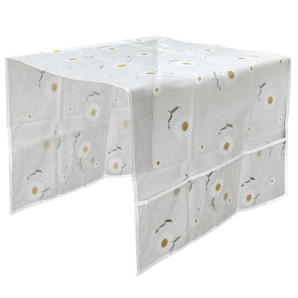 Oce 반투명 수납 걸이 냉장고 커버 가전제품 더스트백 포켓 가전제품 커버 가리개