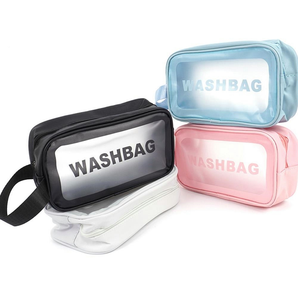 Oce 생활방수 소품 가방 이너백 여행용 지퍼백 세안용품보관 세수 세면 화장도구