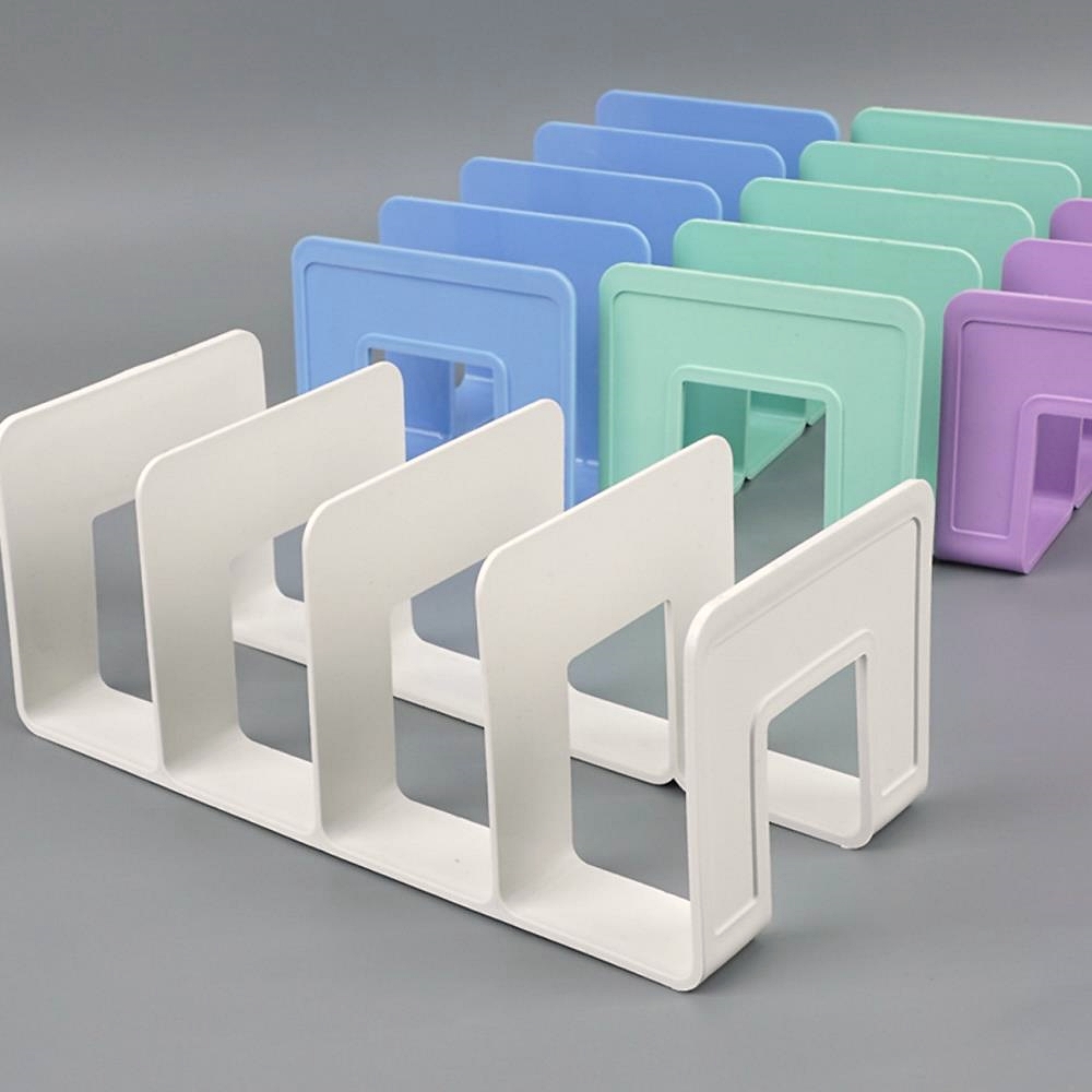 Oce 가병운 4칸 책 고정대 책장 파티션 사무용 책꽂이 북 홀더