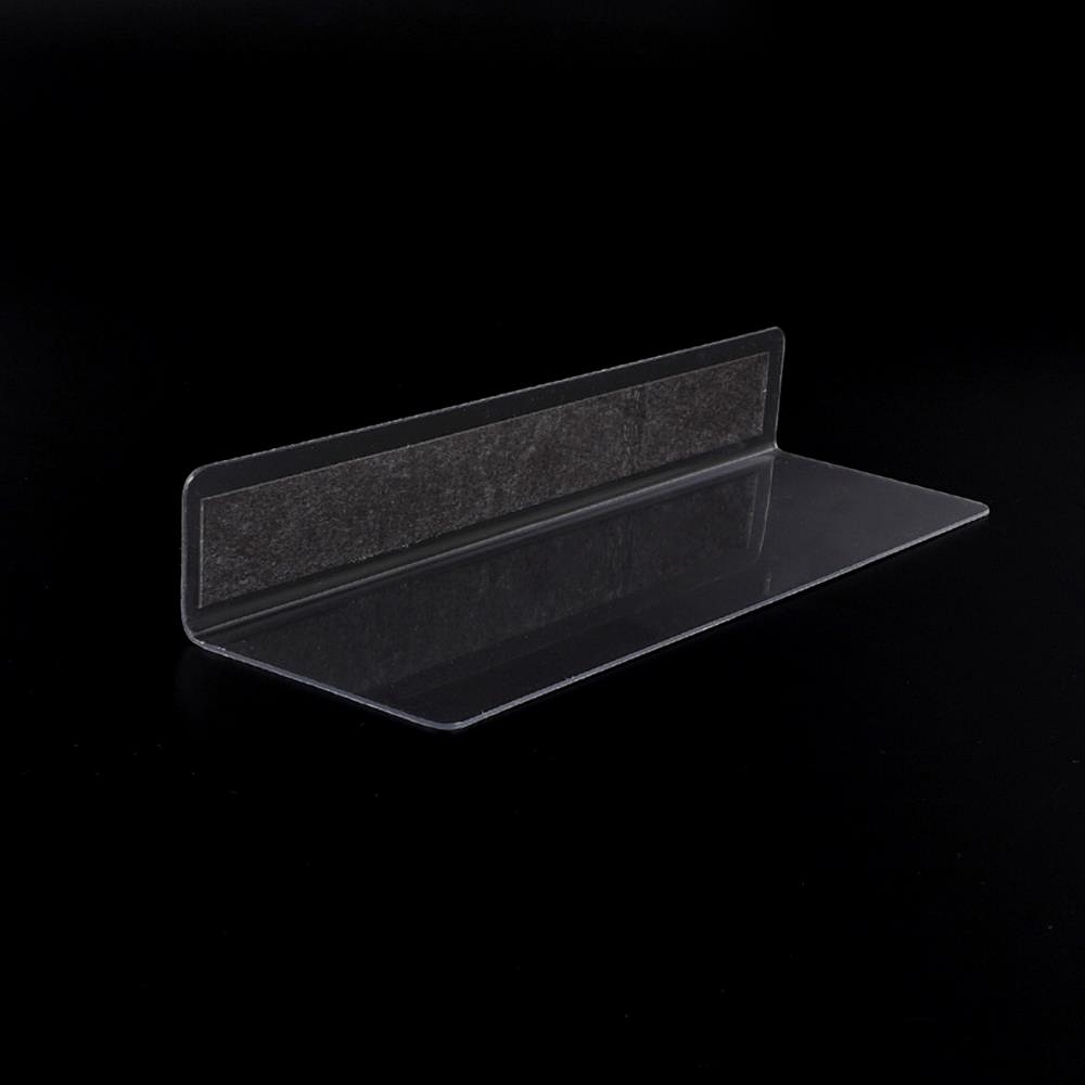 Oce L형 투명 가름막 분리대 20x6cm 1P 자석 옷장 책장 칸막이 의류 정리대 플라스틱 파티션