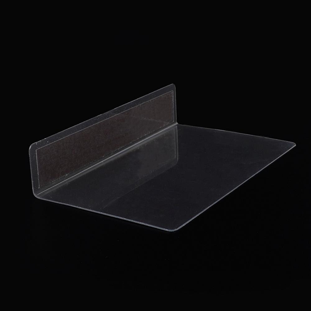 Oce L형 투명 가름막 분리대 20x12cm 1P 자석 공간 분리 가벽 옷장 파티션 진열대 칸막이