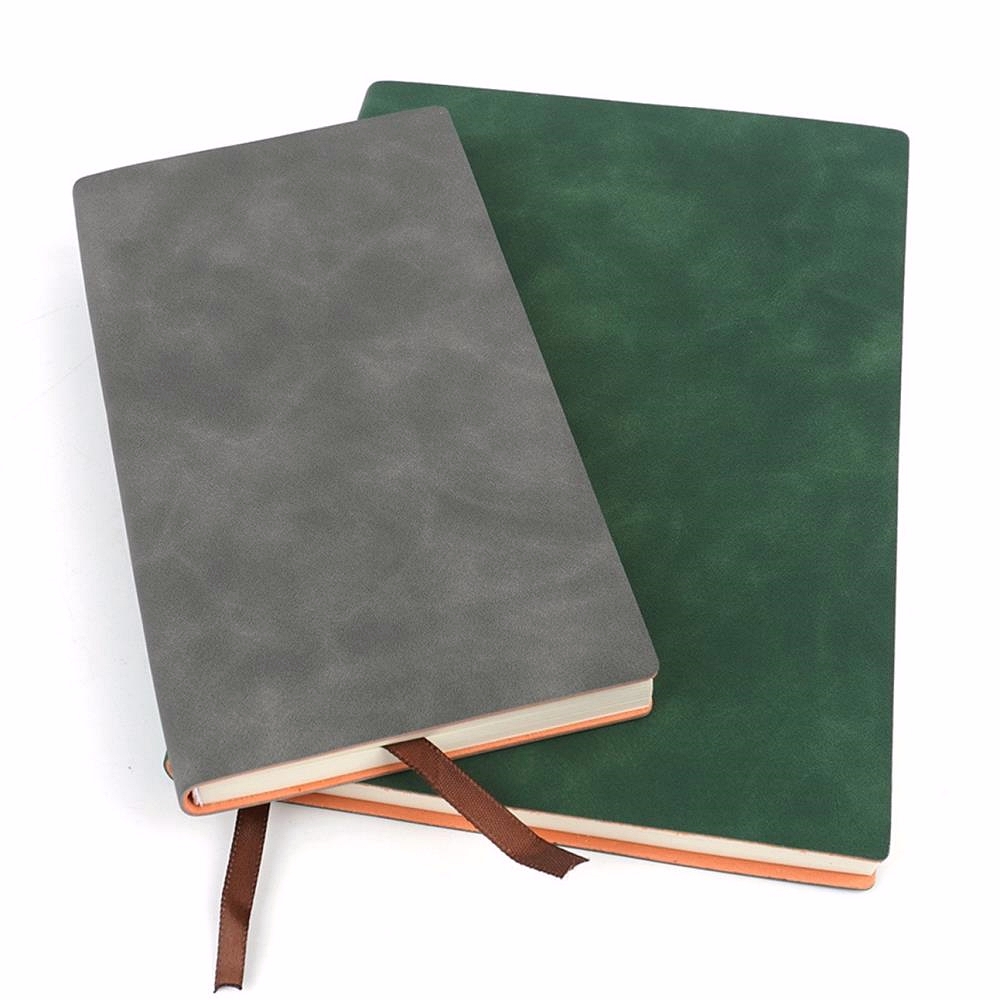 Oce 가름줄 유선 수첩 노트 A6 A5 양장 제본 포켓 다이어리 기입장