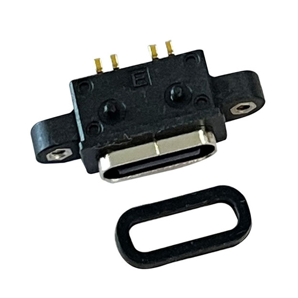 USB-C 커넥터 전원 암타입 매립형 방수 3A (HAC5608a)