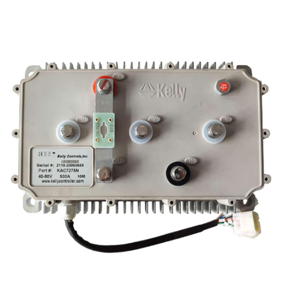 Kelly 고전력 SVPWM AC 인덕션 모터 컨트롤러 회생제동 48V-72V 200A (KAC7275N)