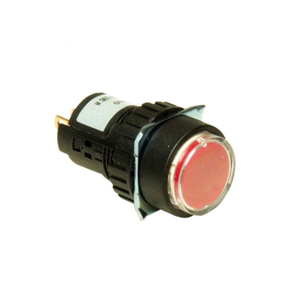 건흥전기 12V DC LED 램프 제어용 스위치 원형 16mm (KPL16-L2C)