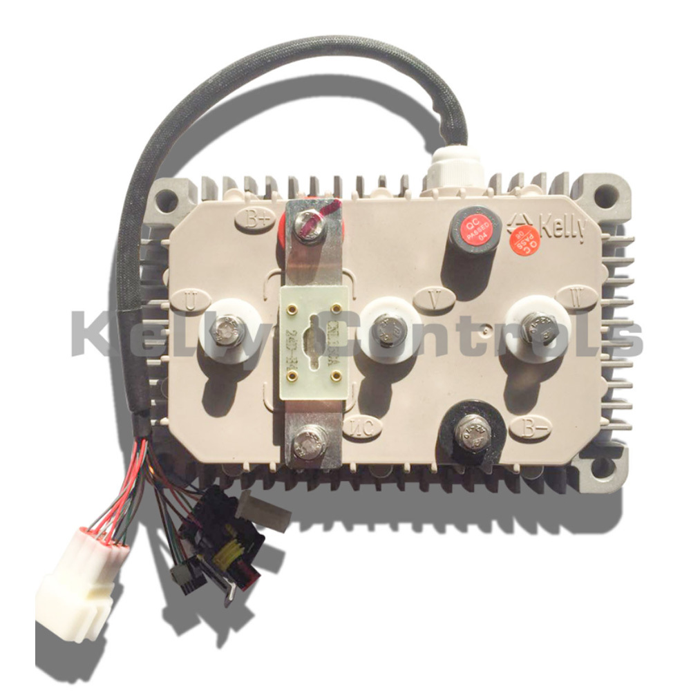 Kelly 밀폐형 사다리꼴 BLDC 모터 컨트롤러 48V-72V 80A (KVD7218N)