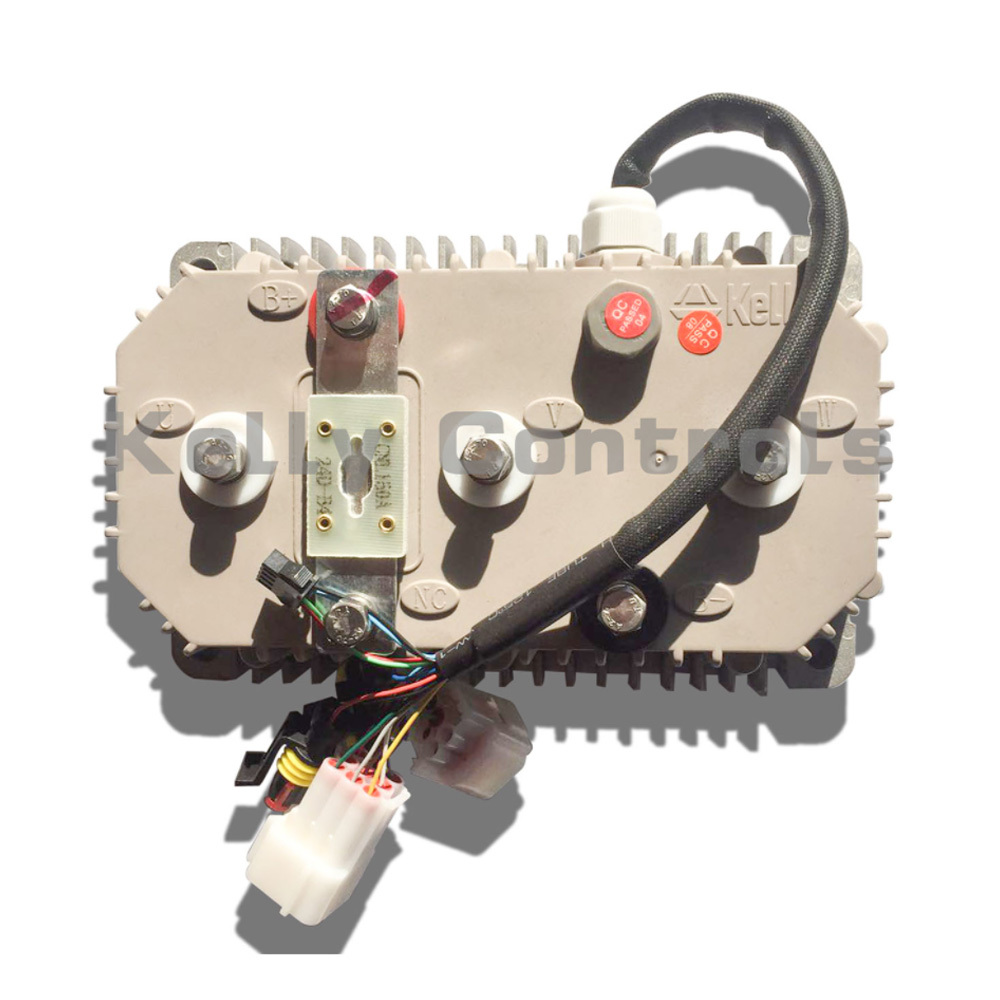 Kelly 밀폐형 사다리꼴 BLDC 모터 컨트롤러 48V-72V 90A (KVD7230N)