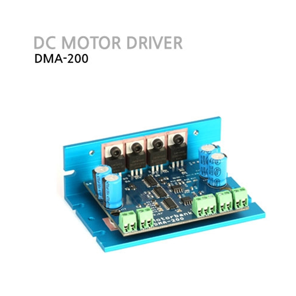 (주)로봇마트 DC모터 드라이버 DMA-200 정역 컨트롤러(200W급 DC12-35V 8A ) (M1000007470)