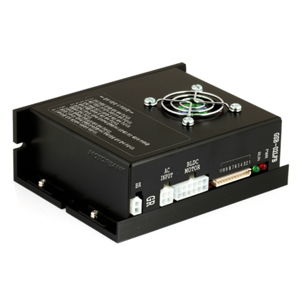 BLDC PID AC 드라이버 GSB-02LFB AC 220V 200W 단상 및 삼상 RS-485 통신 모든 극 사용 (M1000009419)