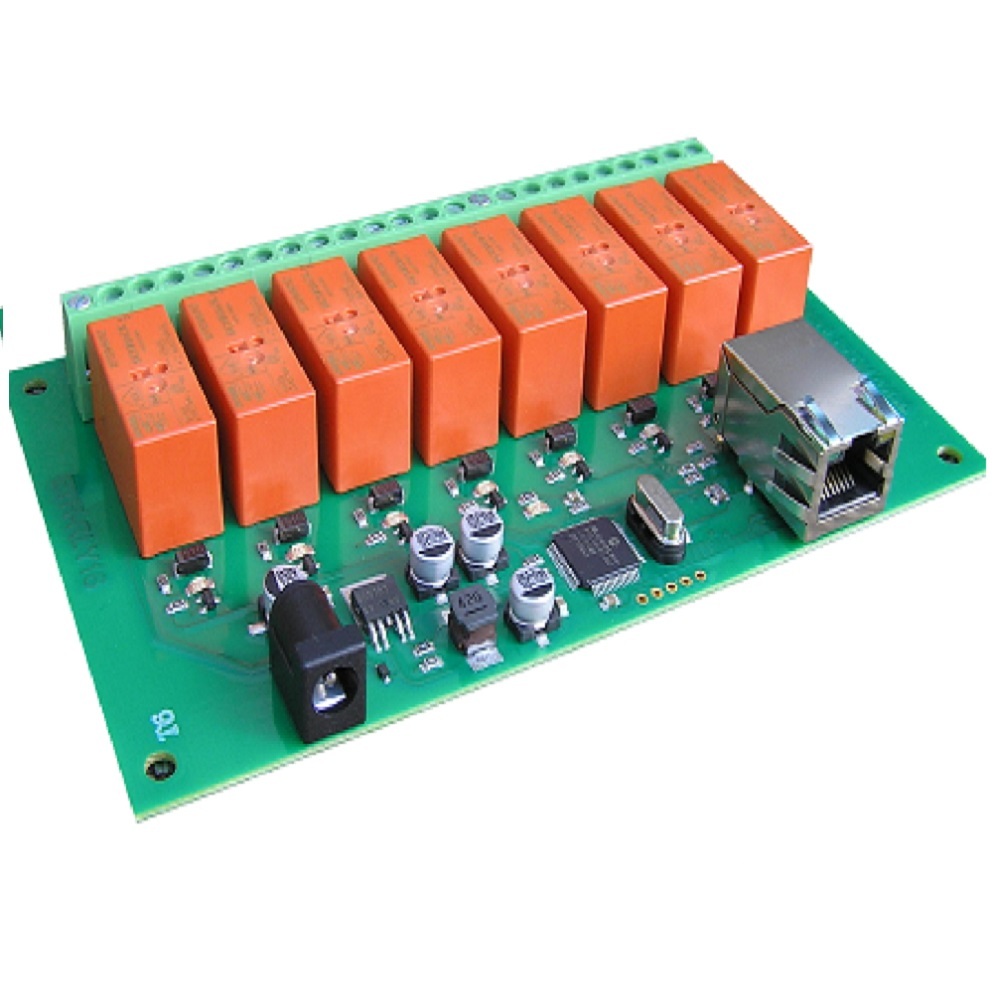 이더넷 컨트롤러 8채널 릴레이 16A (P005672654)