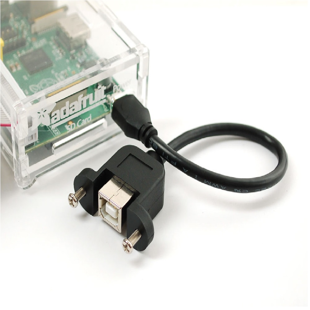 패널마운트 USB 케이블 (P005818371)