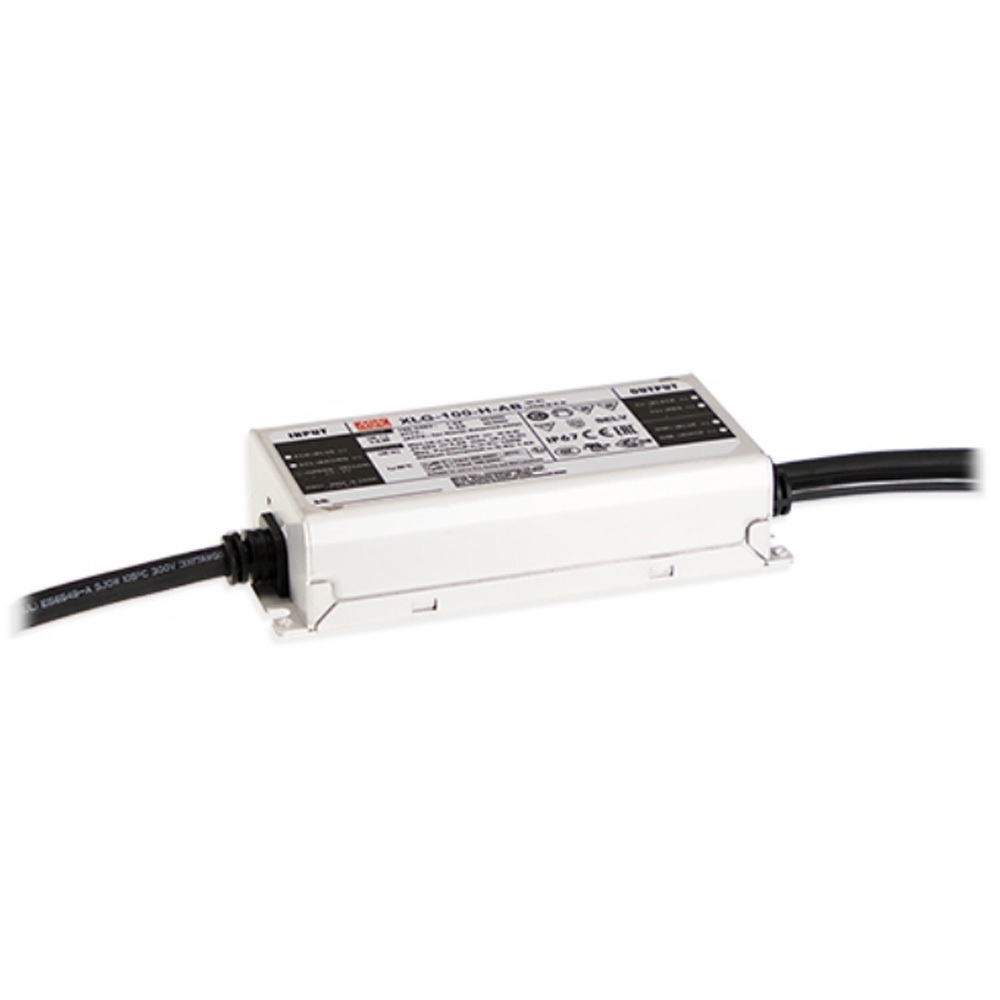 민웰 AC-DC LED 드라이버 정전류 CC PFC 방수 8.4-12V 8A 96W A타입 (XLG-100-12-A)