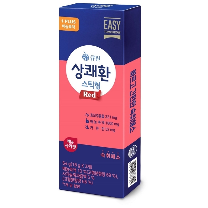 상쾌한스틱젤리배사과맛3입