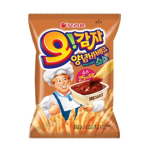 오리온)오감자찍먹양념바베큐75g(12)