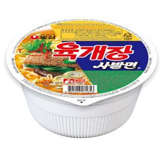 농심)육개장사발면*86g