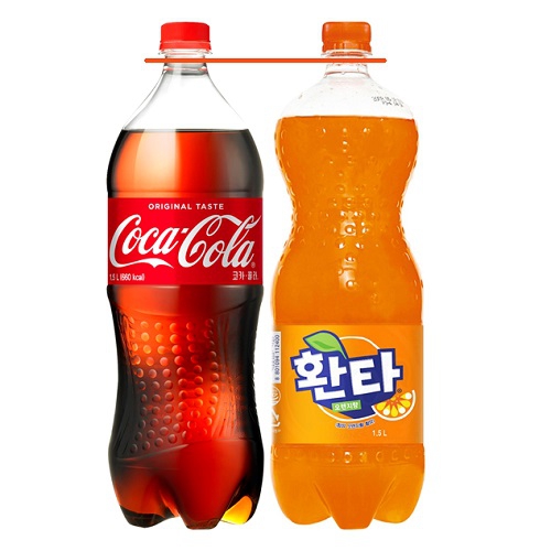 코카)콜라1.5L+환타1.5L기획