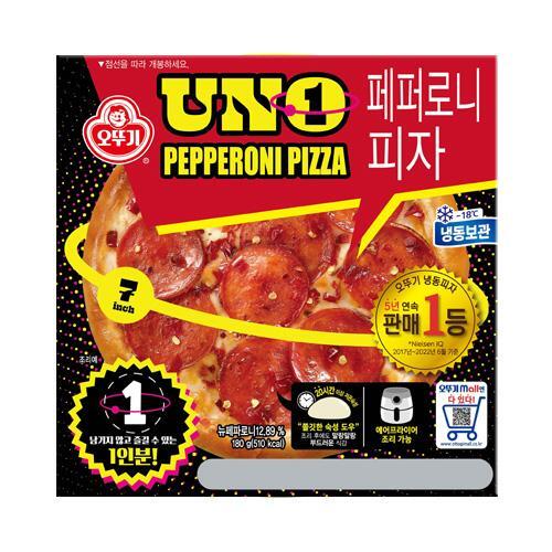 오뚜기)UNO페퍼로니피자180g