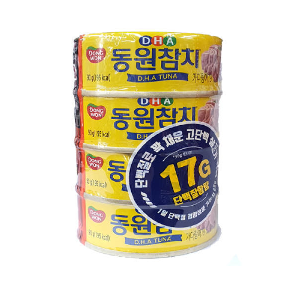 동원)DHA참치 90g*4