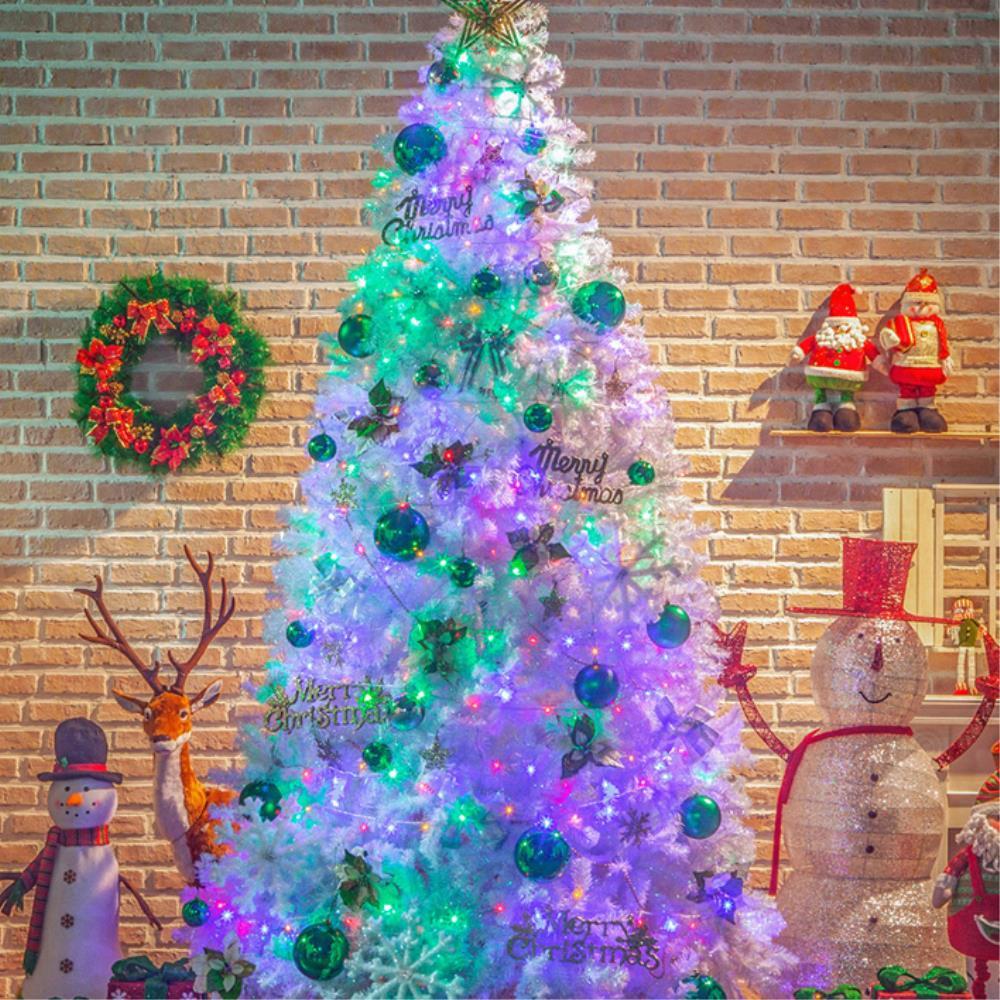 백화점크리스마스트리 어썸 은빛  크리스마스 트리 풀세트 3m 크리스마스리스
