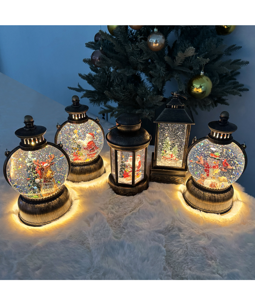 LED 크리스마스오르골 크리스마스무드등 스노우볼 워터볼 3type 상세 이미지 33