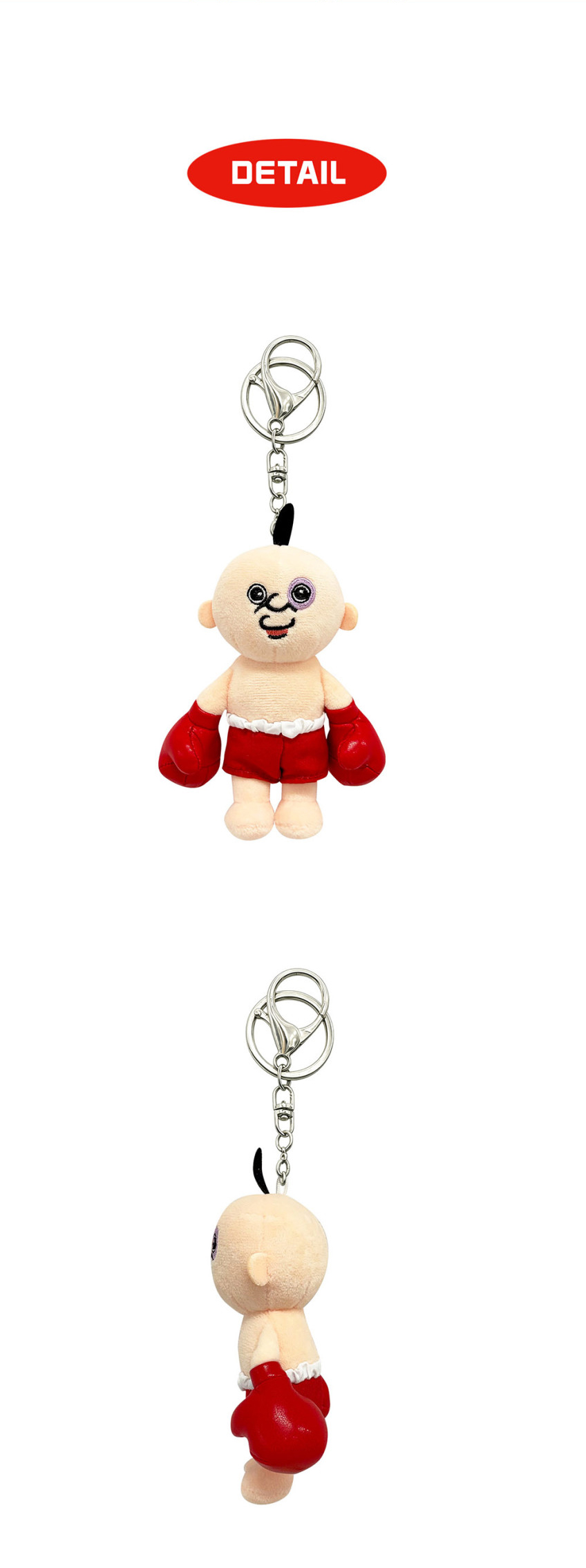 헬스 빵빵이 복싱키링 인형키링 머슬 키홀더 열쇠고리 백참 쓸데없는 상세 이미지 2